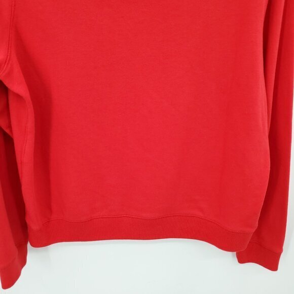 Jack Wills Red Spellout Pullover Sweatshirt US 10/UK 14 - Picture 12 of 15